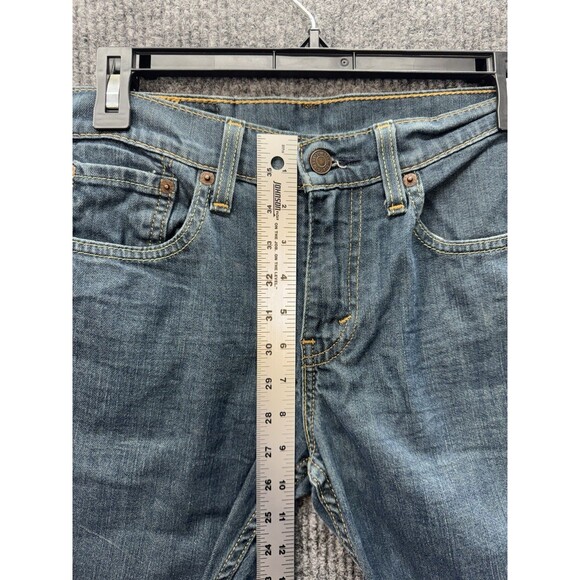 Levis 511 Slim Straight Leg Jeans Men’s 29x32 Blue Denim Stretch Cotton Blend - Picture 8 of 11